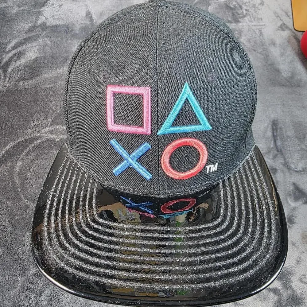 Playstation Hat 2017 Snapback Hat Black